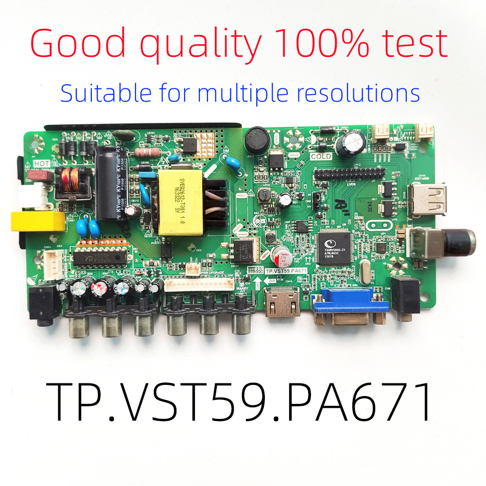 LCD TV 3in1 mainboard TP.VST59.PA671 SKR.671 TP.RD8503.PA671 TP.V56.PA671 driver board universal LCD