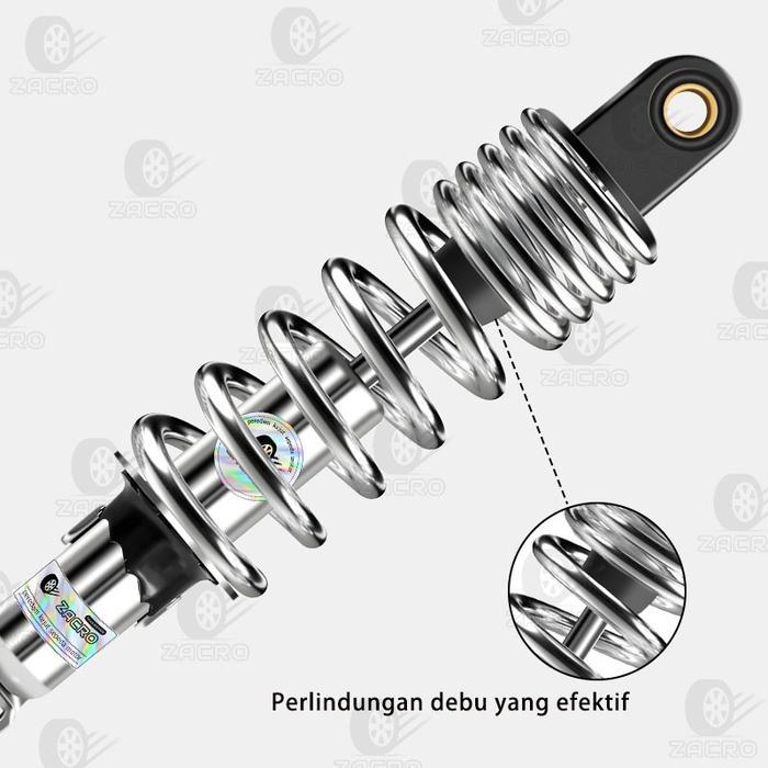 Zacro Shock Belakang / Shockbreaker / 290Mm / Aerox 155, Aerox Old, Aerox New, Nmax New/2020 Ceper