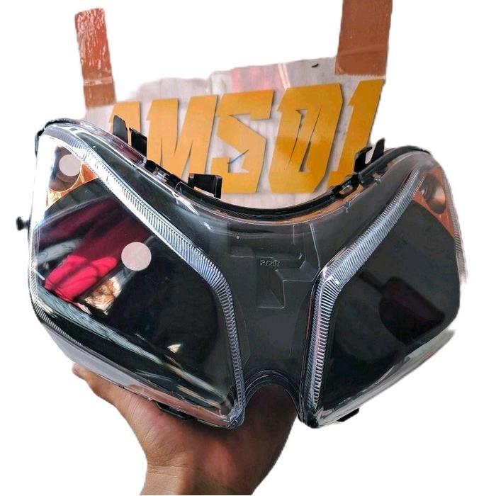 Reflektor Headlamp Lampu Depan Motor Vario 110 Cw Karbu (Bukan Vario Techno Karbu yaa) Dicustom