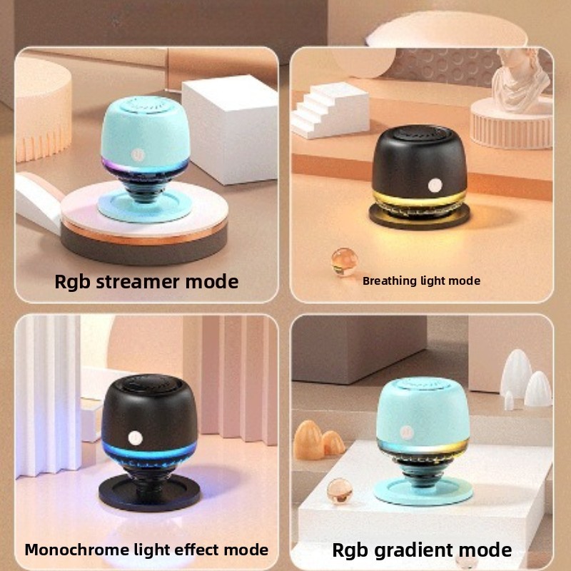 New M99 airbag Magnetic IPX6 waterproof TWS voice call Colorful light Bluetooth speaker Speaker gift