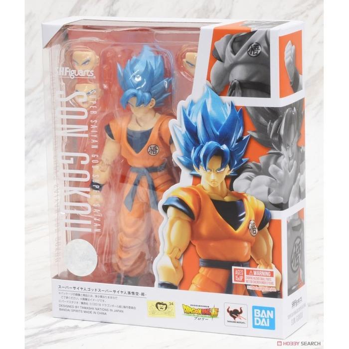 PROMO Bandai SHF Son Goku Super Saiyan God / Super Saiyan Blue