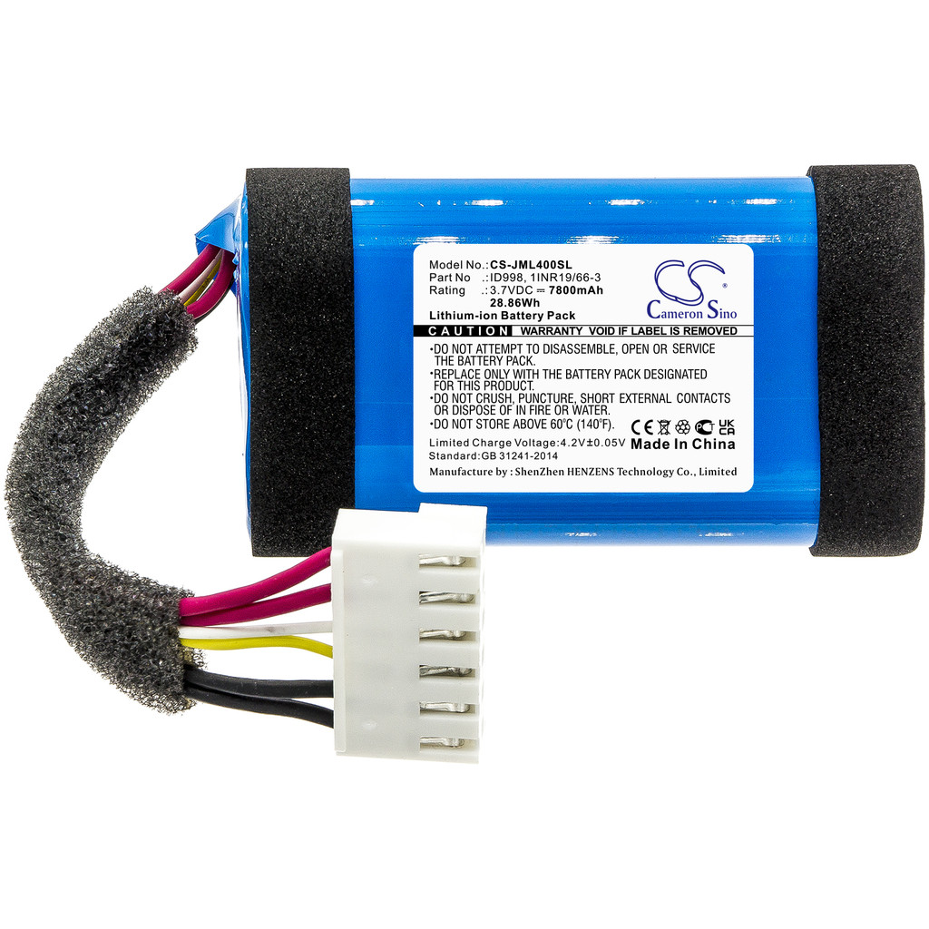 Cameron Sino Replacement Battery JBL Charge 4, Charge 4BLK, Charge 4J, CHARGE4BLUAM PN