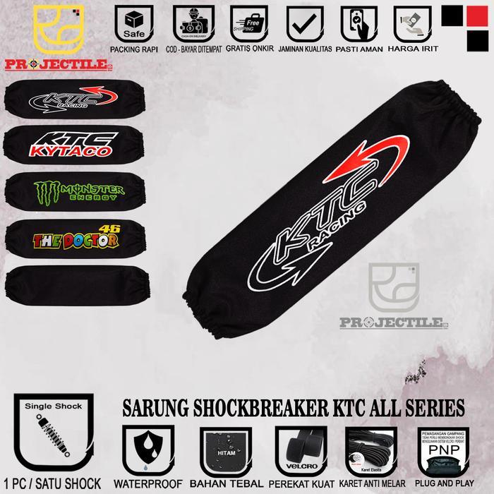 sarung shock cover shockbreaker motor belakang KTC RACING KTC KYTACO Breaker *