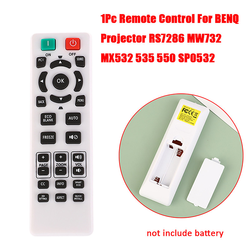 1Pc Remote Control For BENQ Projector RS7286 MW732 MX532 535 550 SP0532 Replacement Remote Control