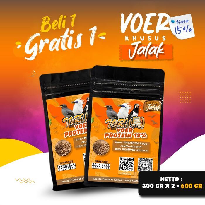 ASLI BELI 1 GRATIS 1 MAKANAN BURUNG JALAK VOER BURUNG JALAK VOER HARIAN VOER NUTRISI KOMPLIT VOER