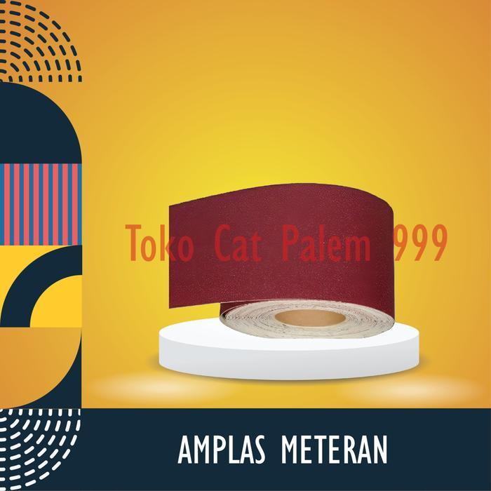 TERBARU AMPLAS METERAN / KERTAS PASIR / AMPLAS ROLL BANGUNAN 1 ROLL BISA GOSEND