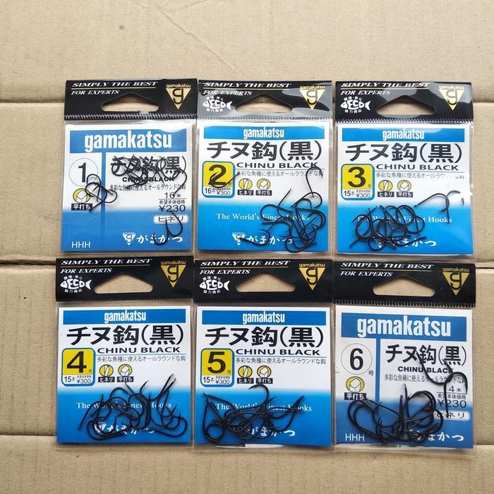 Kail Pancing Gamakatsu Chinu Black