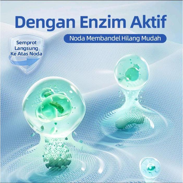 Glowhome Oksigen Pembersih Noda Pakaian 500ml Cairan Penghilang Noda Membandel Baju, Darah, Kopi,