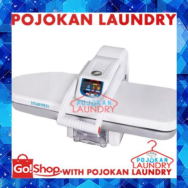 Mesin Magic Steam Press Kerah Sablon 32 INCH ESP-810E/ Mesin Steam Press 32 inch