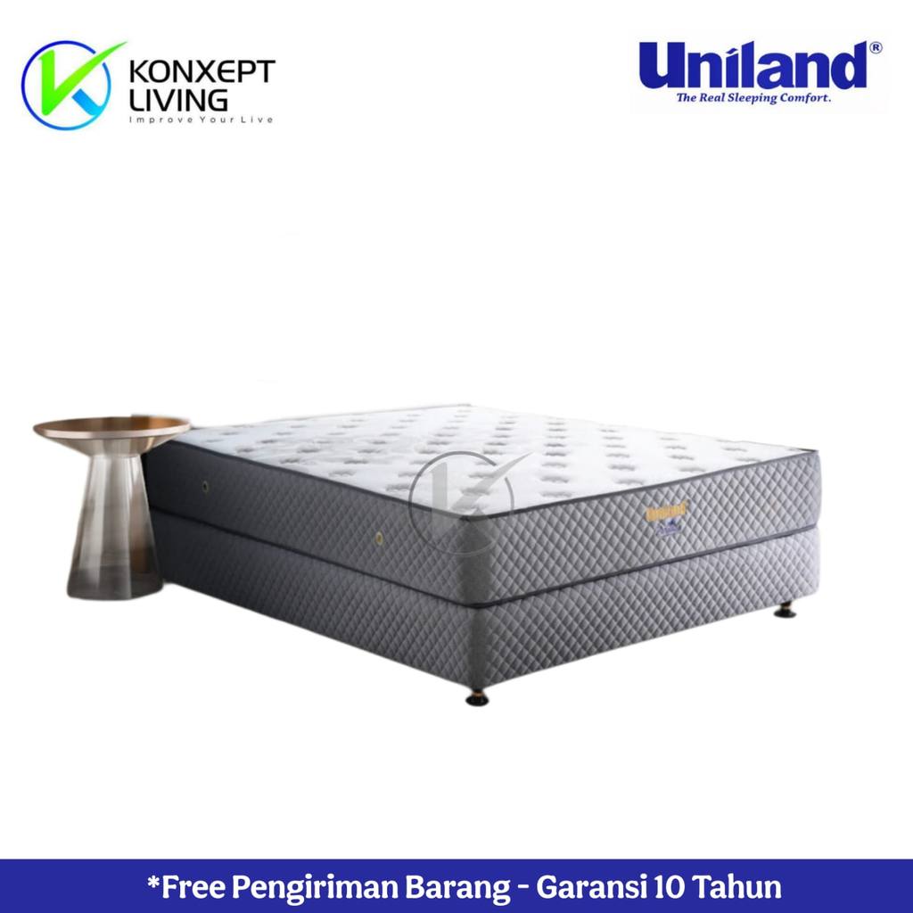 Uniland Springbed Paradise Firmtop Ukuran 160x200 Fullset Tanpa Sandaran