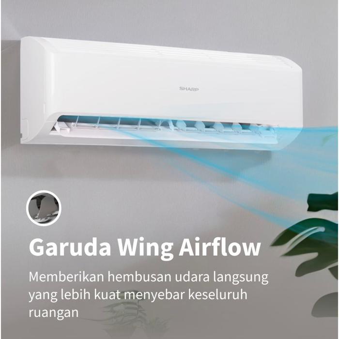 Sharp Ac J-Tech Inverter 1.5 Pk Ah-X13Bey Terbaik