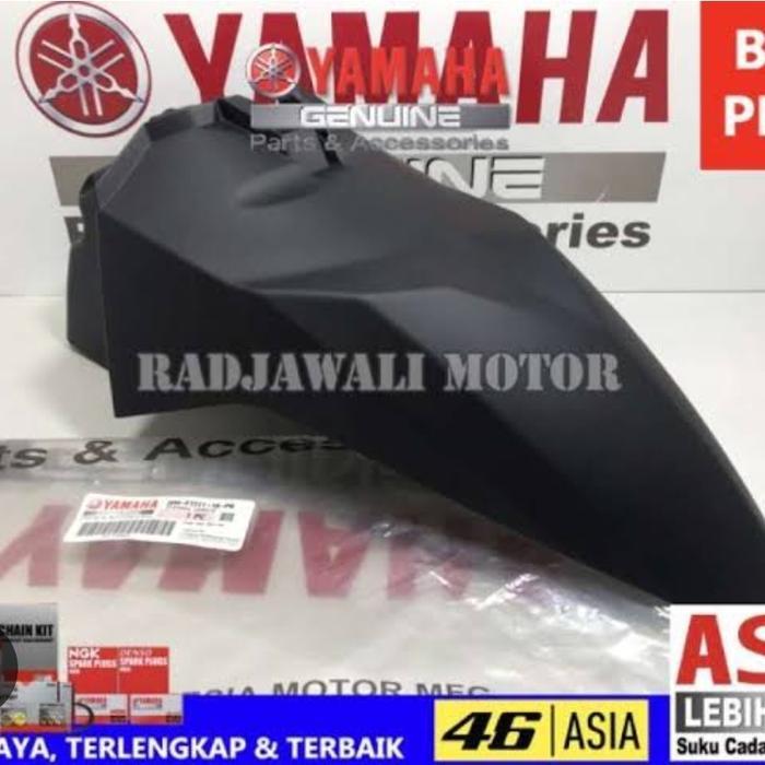spakbor depan mio m3 hitam doff ori ygp