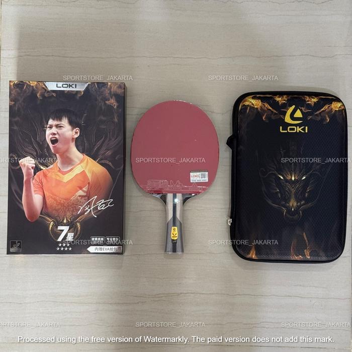LOKI RXTON Series R7 Bet Tenis Meja Bat Pingpong ORIGINAL - Bat tenis meja Bet ping pong LOKI RXTON