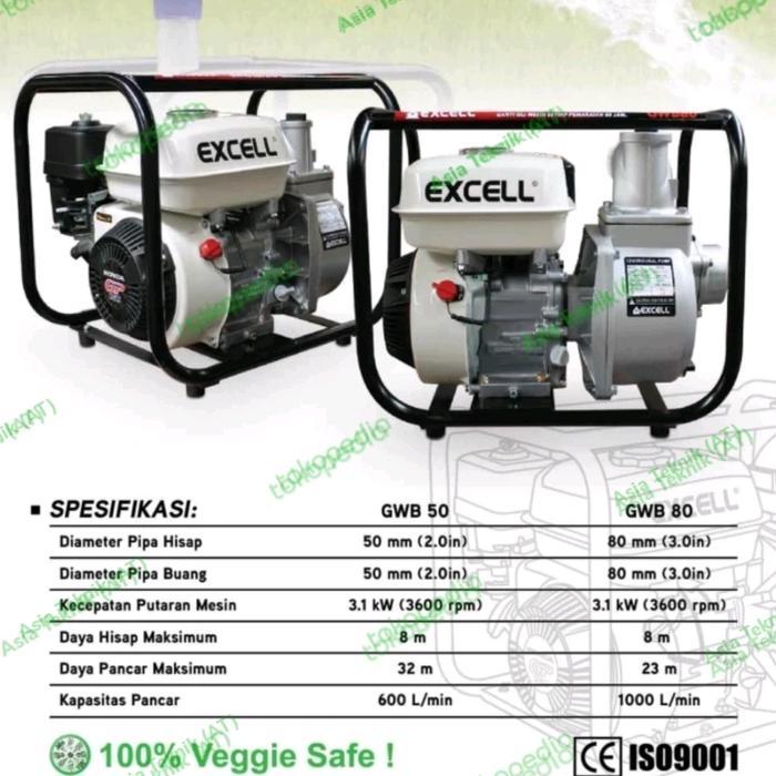 MESIN POMPA AIR IRIGASI 3 INCH / ALKON HONDA 3 INCH Terbaik
