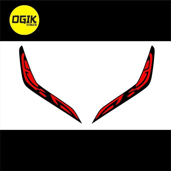 STIKER ALIS LAMPU YAMAHA AEROX 155 NEW CONNECTED