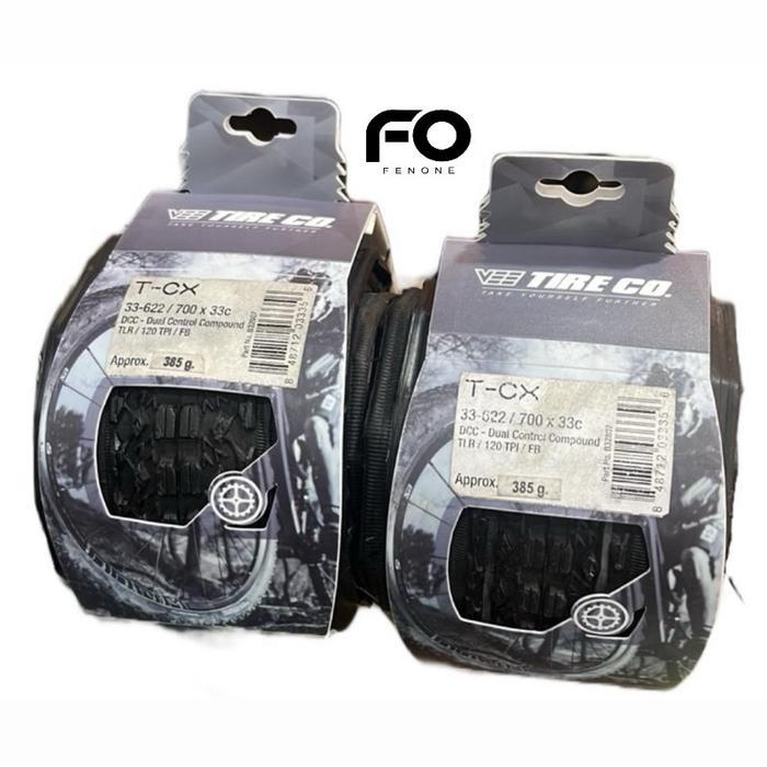 VEETIRE T-CX 700x33C 33-362 / DCC TLR TUBELESS 120TPI / BAN LUAR VEE TIRE / BAN LUAR GRAVEL MT