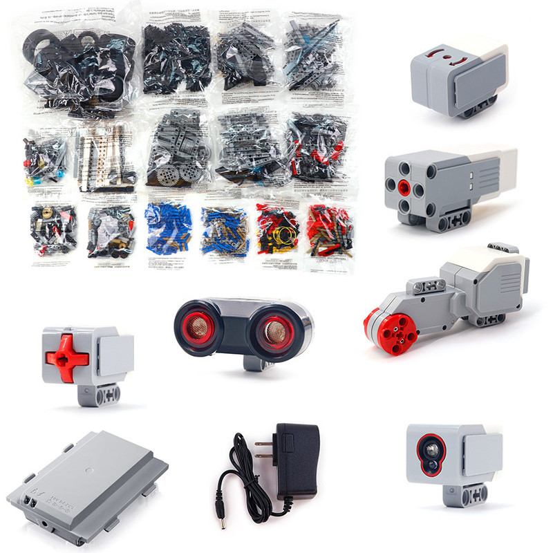 SC3.0 Program Robot Building Blocks Set EV3 Parts 45544 45560 Sensors