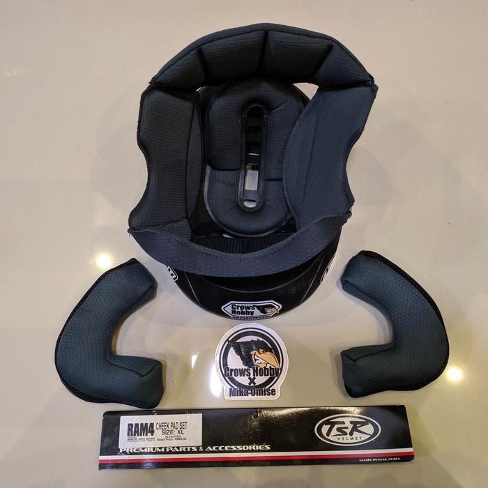 Best Seller Sparepart Busa Cheek Pad Original Helm Tsr Ram 4