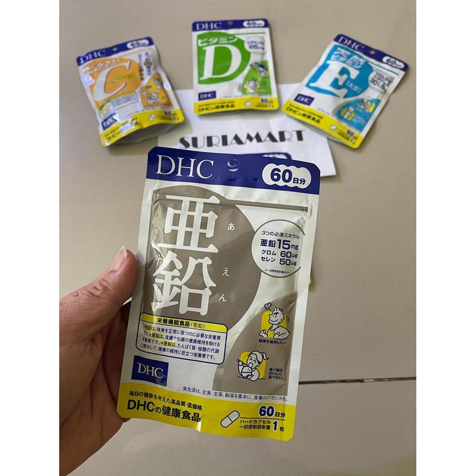 Dhc Vitamin C ; Vitamin D ; Vitamin E Collagen Dan Zinc