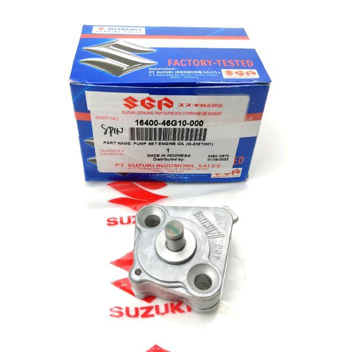 POMPA OLI ASSY SPIN SKYWAVE SKYDRIVE HAYATE 16400-46G10-000 ORIGINAL SGP SUZUKI GENUINE PARTS FREE