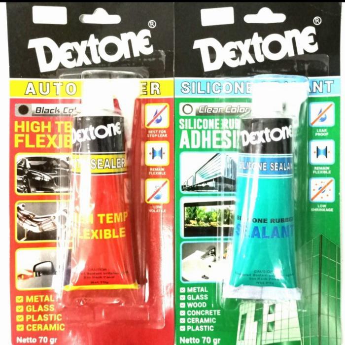 LEM SEALANT SILENT LEM AUTOMOTIF DEXTONE AUTOSEALER 70 GR CLEAR COLOR RESTOCK