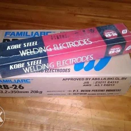 Kawat Las Kobe Rb-2,6 Rb 3,2Mm 3.2Mm 3,2 Mm 3.2 Mm 5Kg