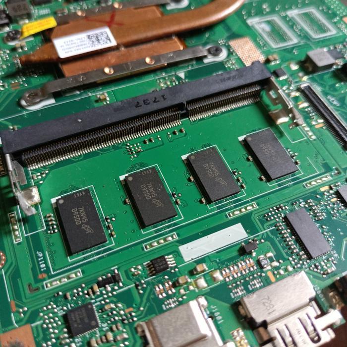 mobo asus x454 matot utuh amd a8 vga radeon