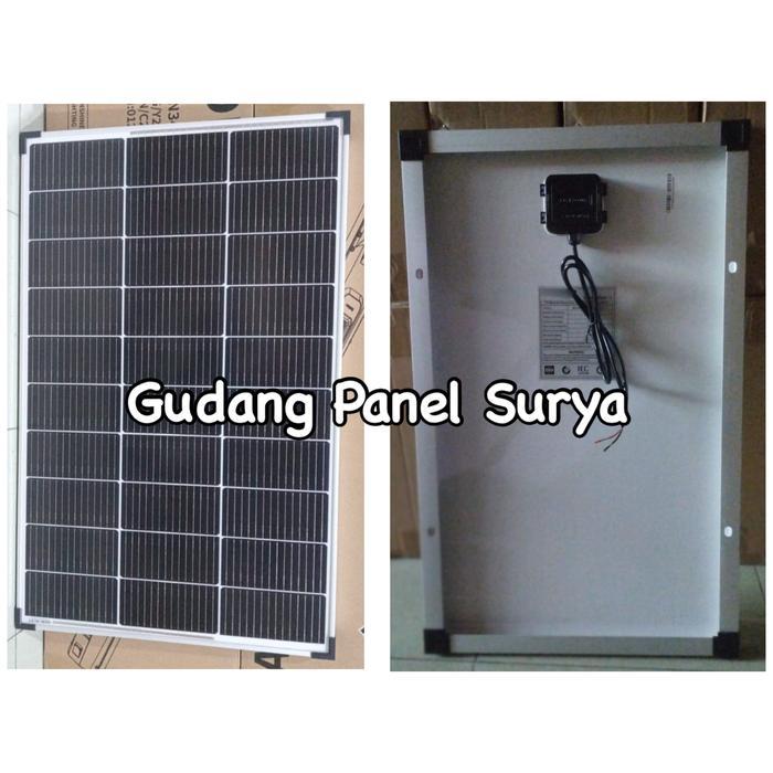 Solar Panel Surya Solarcell 50WP Monocrystalline 50wp mono