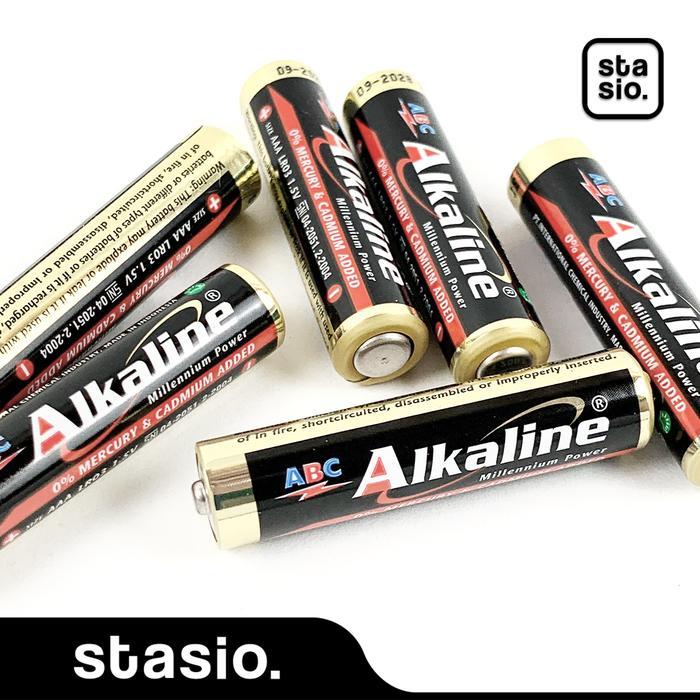 "New" Baterai Alkaline AAA / A3 / Battery ABC Alkaline LR03/AAA