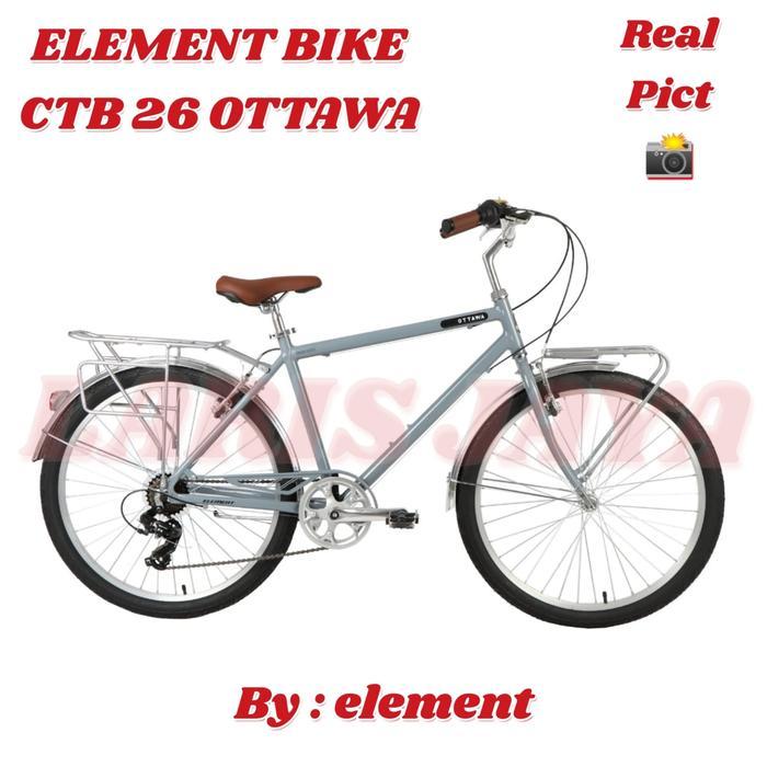 SEPEDA CITY ELEMENT BIKE CTB OTTAWA 26" 7 SP BY ELEMENT TERBARU