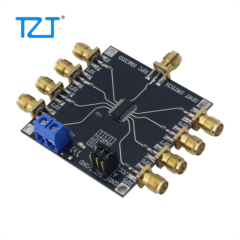 TZT HMC253 DC-2.5GHz RF Single-Pole Eight-Throw Switch GASS MMIC SP8T Non-reflective Switch for