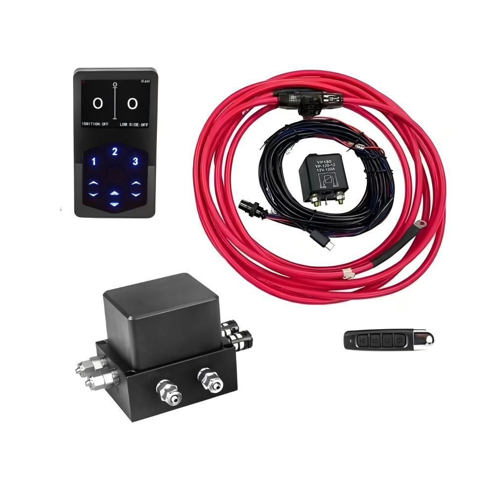 Universal Auto Air Management Kit Economy Edition Three-Segment Memory Air Ride Suspension Kit Auto