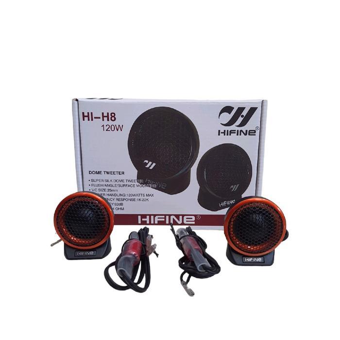 Tweeter Hifine Hi-H8 Tweeter Mobil Hifine H1-H8 Terbaik