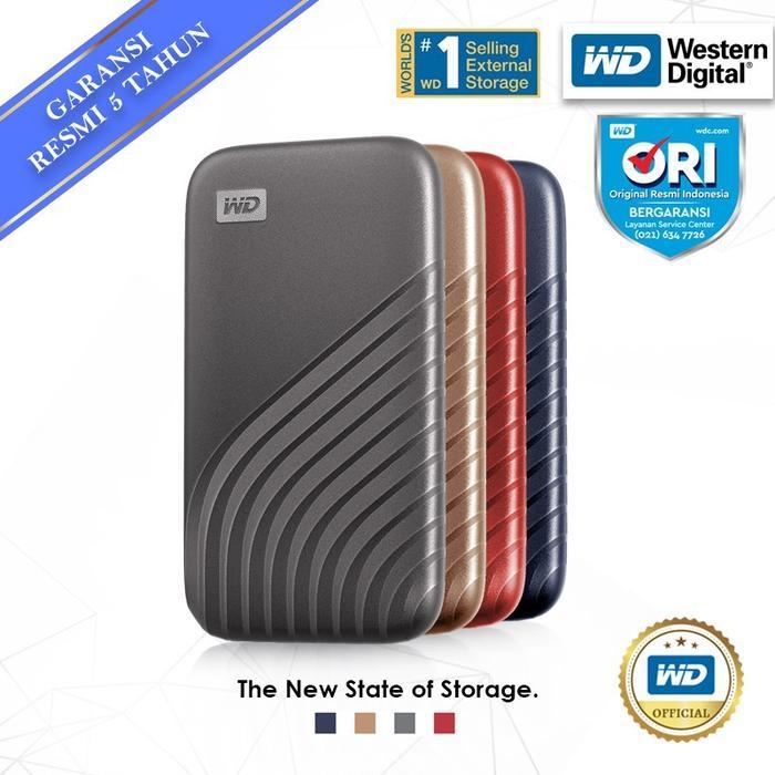 WD My Passport SSD 1TB - Portable Eksternal External SSD