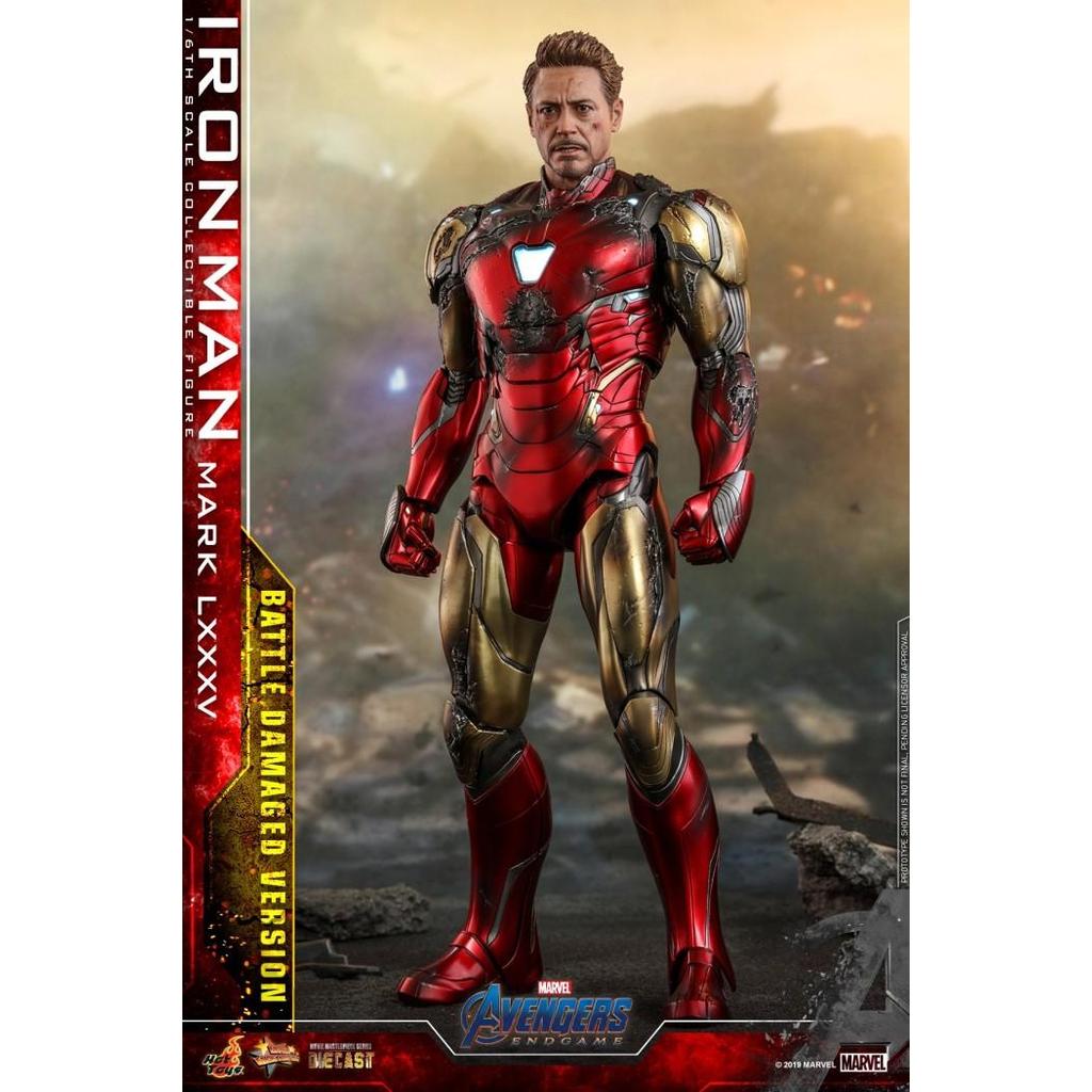 HOT SALE HOT TOYS IRON MAN MARK 85 BATTLE DAMAGED TERMURAH