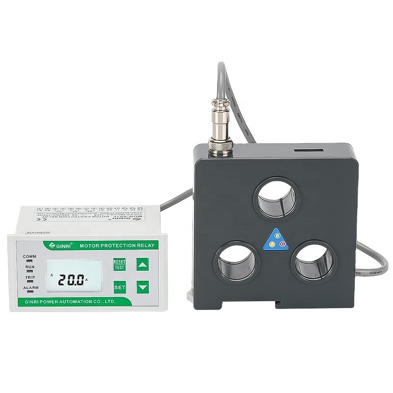 GINRI MDB-501 LCD 3P MOTOR PROTECTION RELAY OVERLOAD PHASE LOSS PROTECTOR