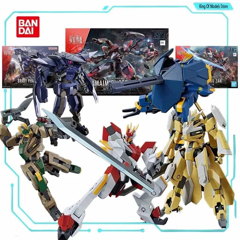 Bandai Original Model Kit HG 1/72 MAILES KENBU ZAN JOGAN KAI Anime Action Figure Assembly Model Toy