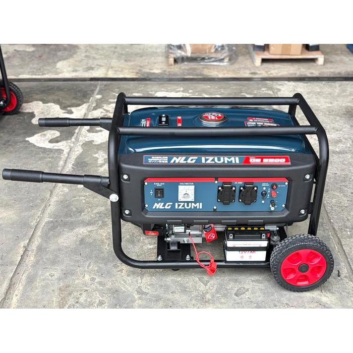 Genset IZUMI GS / GE 3800 Double Starter + Roda (2500 - 2800W)