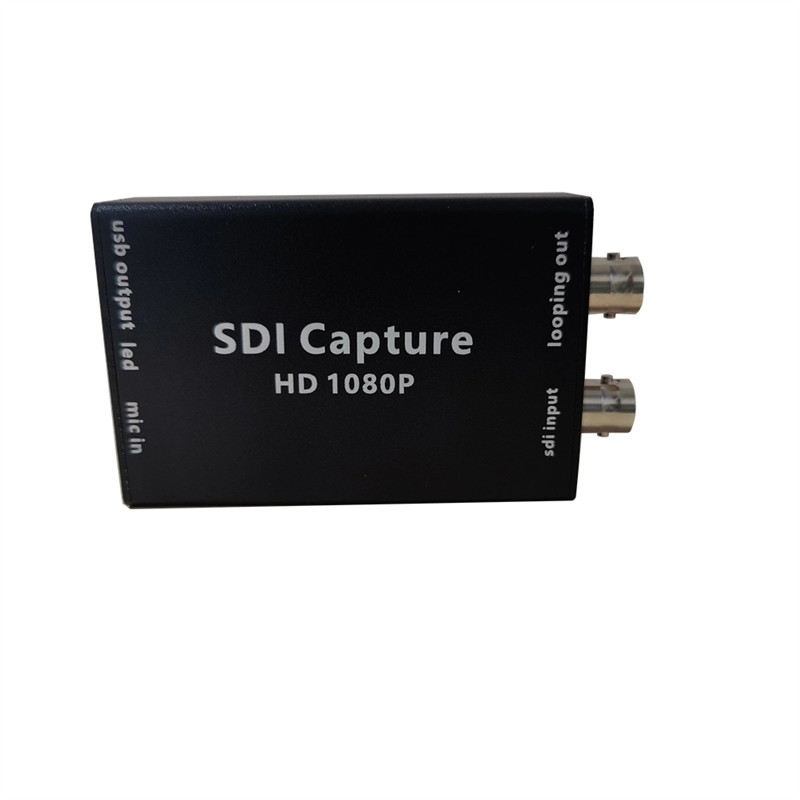 AT82-1080P SDI Converter SDI To USB Adapter BNC Connector Audio Interface For HD For Monitor TV