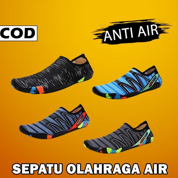 Eiger Summit Gear - Sepatu Pantai Pria Wanita Slip On Slipon Ootd Sandal Pantai Mancing Musim Panas