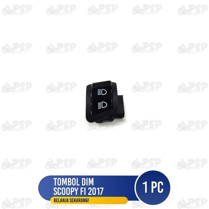 Tombol Dim Scoopy Fi 2017 - Saklar Sakelar Switch Dimmer Jauh Dekat Honda Scoopy Esp Fi 2017 - 2020