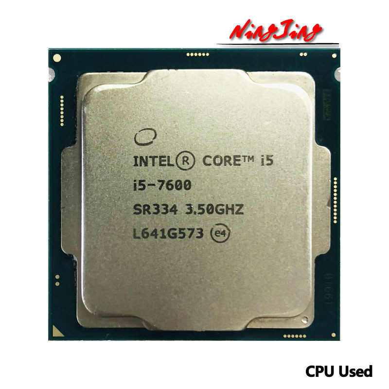Intel Core i5-7600 i5 7600 3.5 GHz Quad-Core Quad-Thread CPU 6M 65W LGA 1151