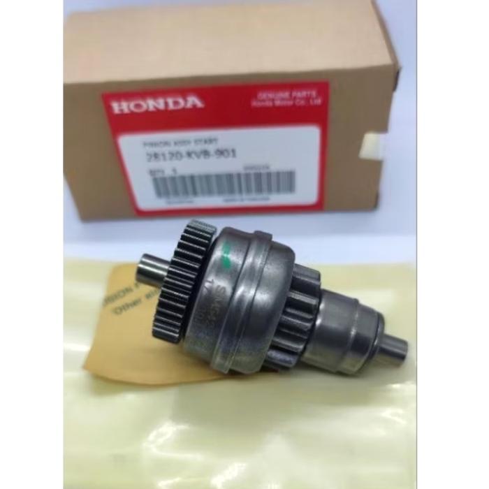 Honda Pinion Assy Stater 28120-KVB-901 untuk Beat Scoopy Spacy Vario 110 FI CBS K25 eSP K16R