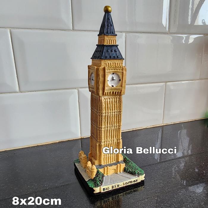 miniatur jam big ben souvenir inggris london oleh oleh bigben