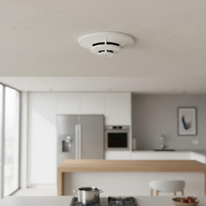 Smoke Detector Addressable Photoelectric Tonata Cm / Detektor Asap Addressable Sistem Fire Alarm /
