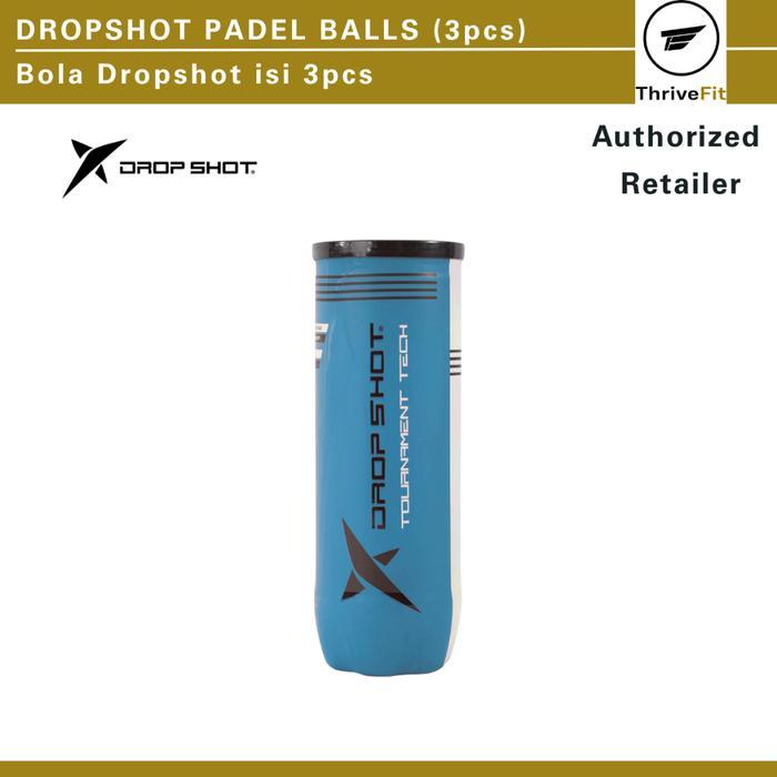 Dropshot Padel Balls / Bola Padel Dropshot - 3pcs