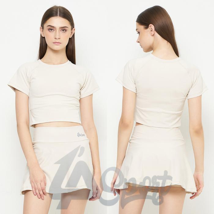 Premium Set Crop Bawahan Rok / Set Zumba Wanita / Set Aerobic Wanita / Set Olahraga Wanita Original