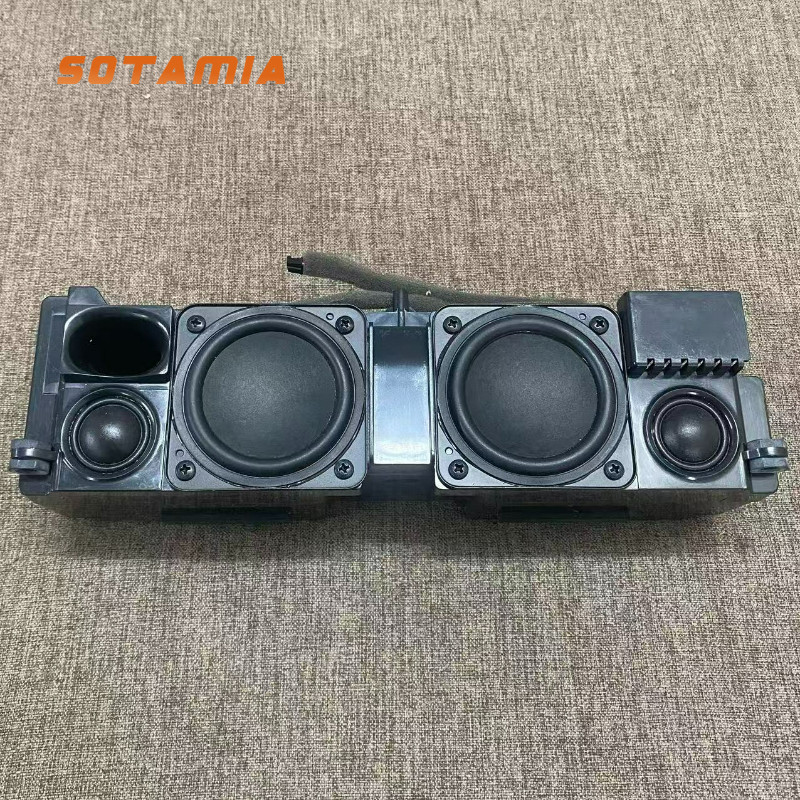 SOTAMIA 1pcs 4 Ohm 10W Passive Speaker Dual 2.75 Inch Full Range Speaker with Dual 1.5 Inch Silk