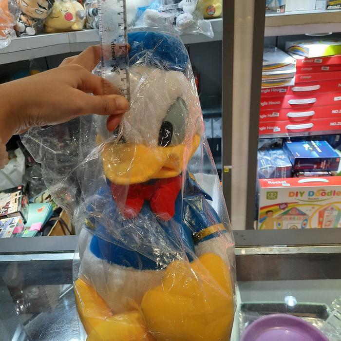 HRG DISKON boneka donald duck angry face donal bebek asli ori sega 42cm