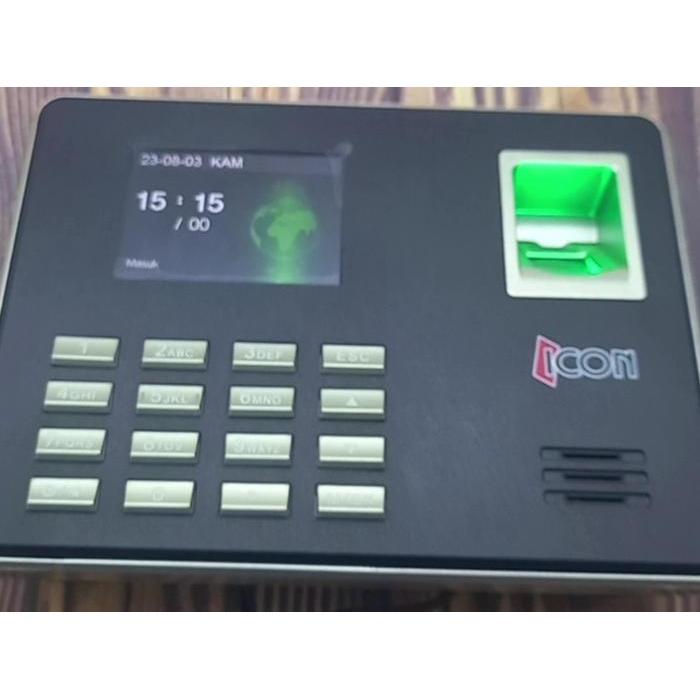 Mesin Absensi Sidik Jari Fingerprint Icon 16 Mesin Absen Sidik Jari Pin Icon 16 Termurah Bergaransi